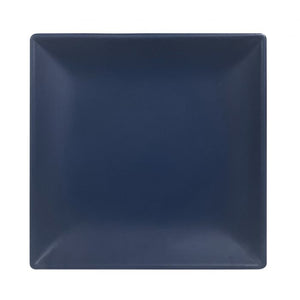Plato cuadrado Classic Stone Blue de melamina 4-1/2" x 4-1/2" x 1/2" profundidad