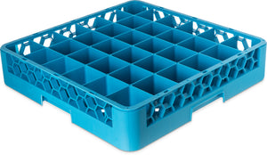 Rack OptiClean para vasos con 36 compartimentos 3.25" azul Carlisle