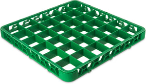Extensión OptiClean para rack de vasos con 36 compartimentos 1.78" verde