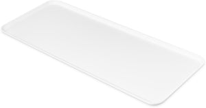 Charola Market de fibra de vidrio 30" x 12-7/16" x 1-1/16" blanco perla