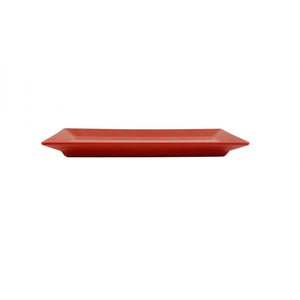 Plato de melamina 10-1/4" x 4" 1" profundo Pure Red