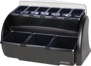 Centro Apilable Dome Stacker para Condimentos Negro