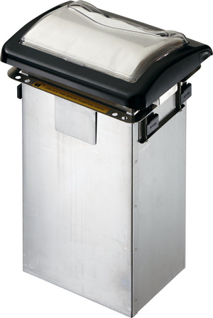 Dispensador de servilletas Venue empotrable negro