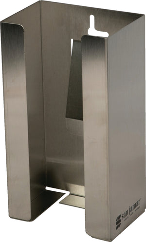 Dispensador para guantes desechables de acero inoxidable 1 caja
