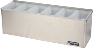 Centro Refrigerado EZ-Chill para Garnituras 6 Pintas Acero Inoxidable