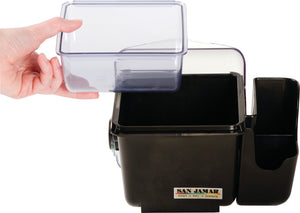 Contenedor Mini Dome para Condimentos con Caddy Snap-On 1 qt Negro