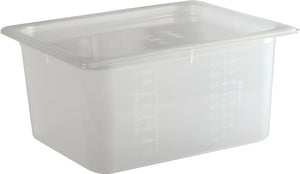 Inserto Mod Pan medio con tapa 9 qt translúcido