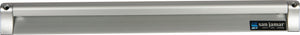 Porta comandas deslizante de aluminio anodizado 18" plateado