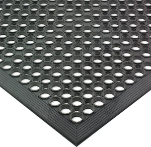 Tapete antifatiga 3' x 5' x 1/2" negro