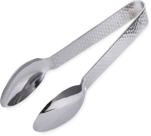 Pinza Terra de acero inoxidable martillado 7"