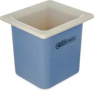 Inserto sexto alta capacidad Coldmaster CoolCheck 1.7 qt blanco/azul