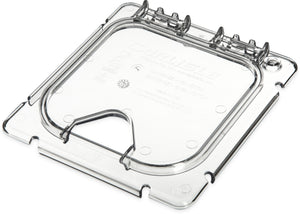 Tapa abatible con ranura para inserto sexto Coldmaster EZ Access transparente