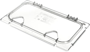 Tapa abatible con doble ranura para inserto tercio Coldmaster EZ Access transparente