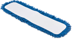 Pad de microfibra para trapeador seco 24" azul