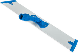 Base plana para trapeador 24" aluminio plata