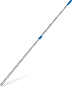 Mango telescópico de aluminio para trapeador plano 43" a 70" plata