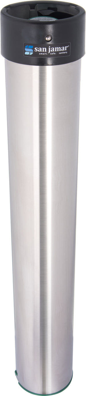 Dispensador Vertical de Superficie para Vasos 6-10 oz Acero Inoxidable