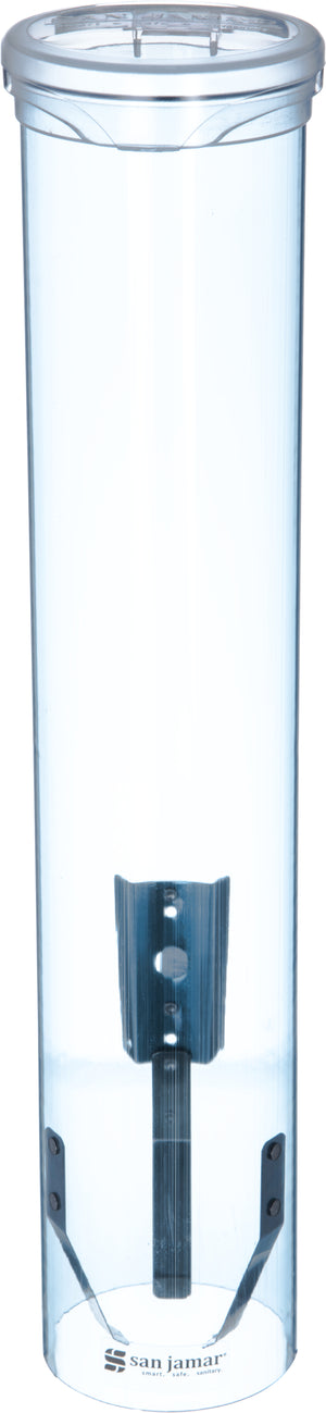 Dispensador Pull Chico para Vasos de Agua con Tapa Azul