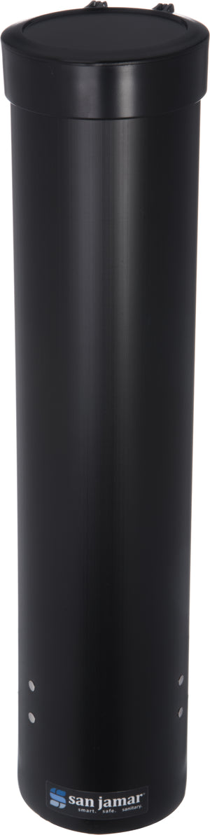 Dispensador Pull Mediano para Vasos de Agua Negro