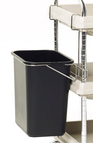 Bote de basura Metro con soporte 21.25 x 13.25 x 27.5 pulg