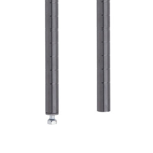 Poste Metro Super Erecta SiteSelect cristal ahumado 1 x 1 pulg
