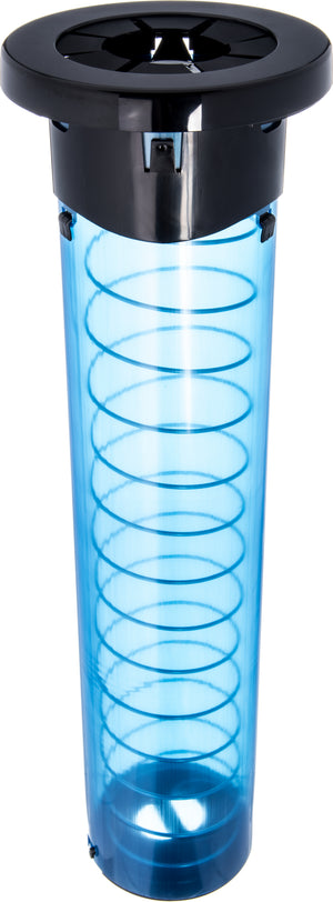 Dispensador Empotrable Sentry para Vasos 8-44 oz Tubo 18" Negro