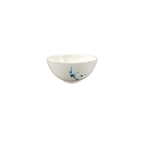 Tazón para sopa de melamina Blue Bamboo 9 oz 4 3/8"