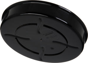 Tortillero apilable con tapa de polipropileno 7-1/4" negro