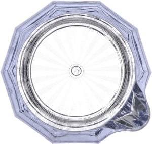 Jarra cremera para jarabe de SAN 2 oz transparente