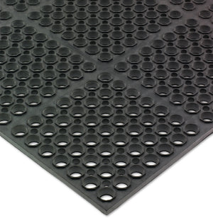 Tapete antifatiga 3' x 5' x 3/4" negro