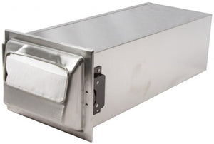Dispensador de servilletas empotrable cromado