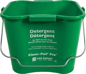 Cubeta sanitaria Kleen-Pail PRO 6 qt verde
