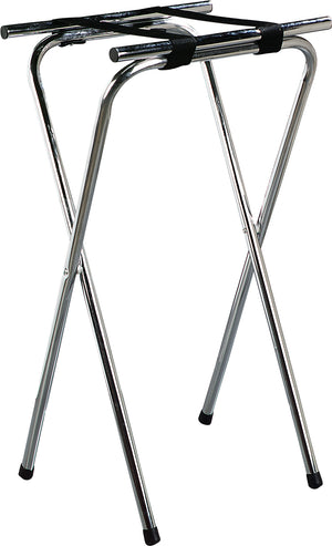 Soporte de acero para charolas 36" cromado