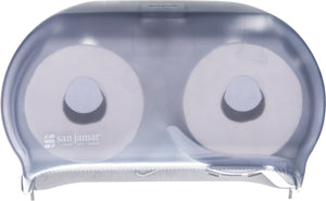 Dispensador Classic Versatwin para papel higiénico estándar doble azul ártico