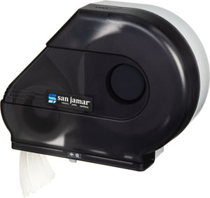 Dispensador Classic Reserva para papel higiénico jumbo 9" a 10.5"" negro"