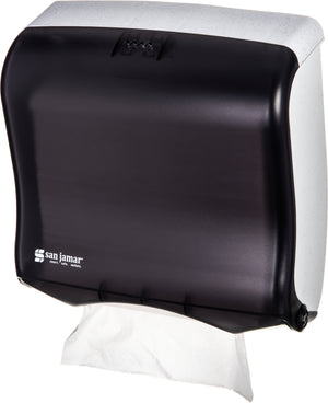 Dispensador Ultrafold Fusion para toallas dobladas negro