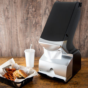 Dispensador Modular para Popotes y Servilletas Negro