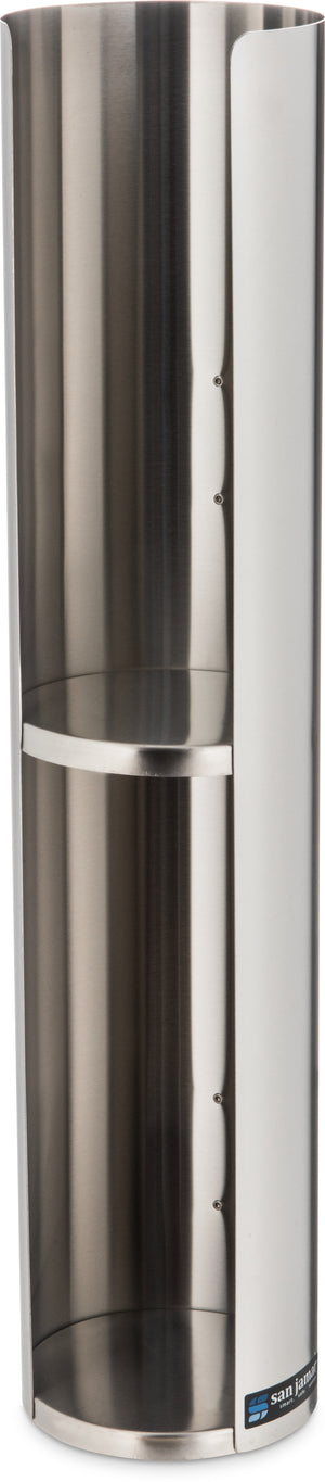Dispensador de Pared Doble para Tapas 24-46 oz Acero Inoxidable