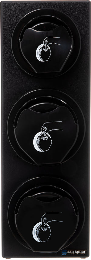 Gabinete EZ-Fit para Tapas L2200C Sencillo y L2400C Doble Negro