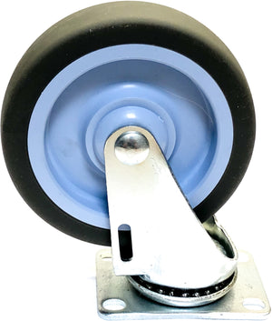 Rueda Giratoria 5" No Deja Marca Gris