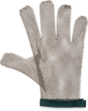 Guante resistente a cortes malla acero inoxidable XL