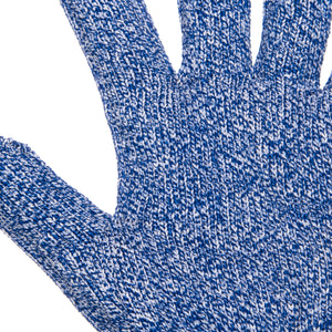 Guante resistente a cortes azul