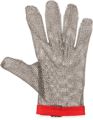Guante resistente a cortes malla  acero inoxidable M