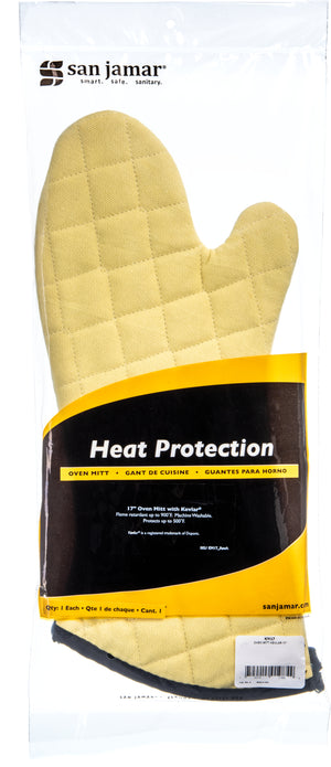 Guante térmico 17" Kevlar amarillo