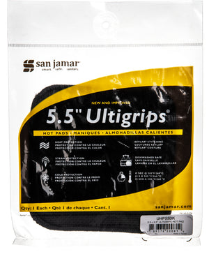 Agarradera térmica Ultigrips 5.5"x5.5" negro