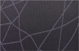 Mantel individual Cityscape de vinil 12" x 16" azul oscuro