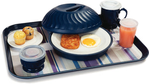 Domo aislado Turnbury 10" paquete con 12 piezas azul oscuro