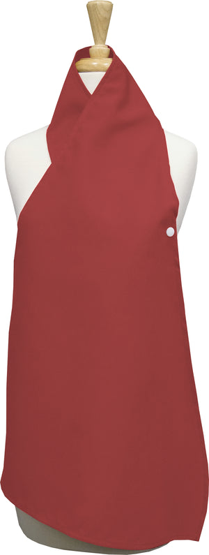 Babero tipo scarf Signature 34" x 25" rojo