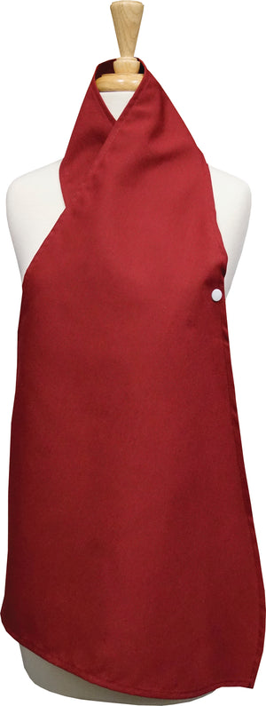 Babero tipo scarf Signature 34" x 25" marrón