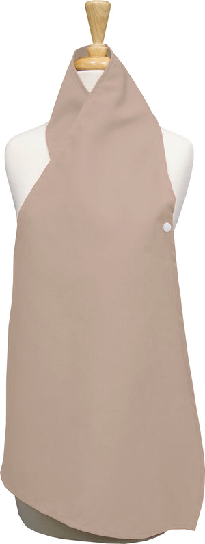 Babero tipo scarf Signature 34" x 25" sandalwood